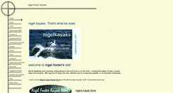 Desktop Screenshot of nigelkayaks.com